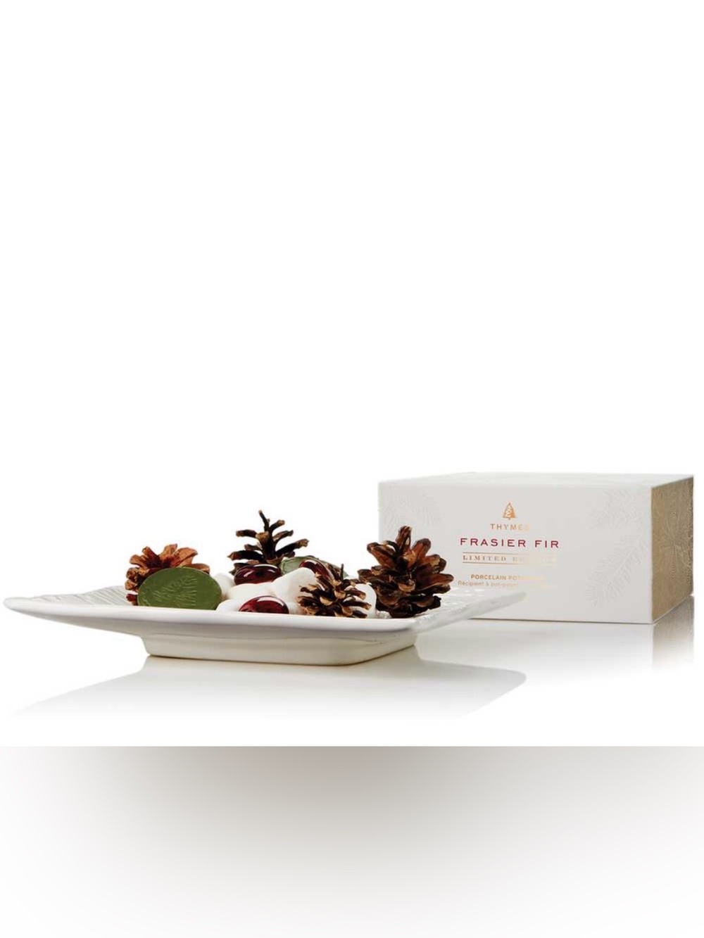 Thymes Frasier Fir Porcelain Potpourri